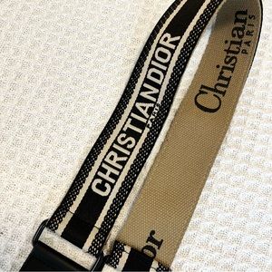 christian dior shoulder strap